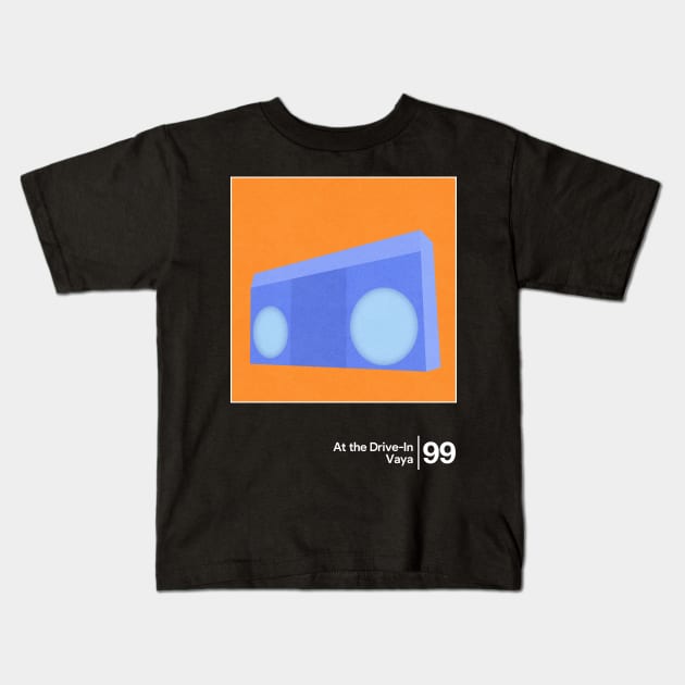 At the Drive-In - Vaya / Minimal Graphic Artwork Design T-Shirt Kids T-Shirt by saudade